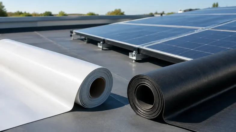 PVC Versus EPDM Compatibility on Solar Roofs